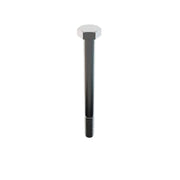 18-8, 5/8"-11 Hex Head Cap Screw, Plain Stainless Steel, 7 in L, 5 PK