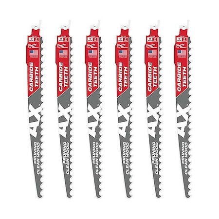 9 in x 3 TPI Reciprocating Saw Blade Combo Pack