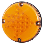 Turn Lamp,LED,7 In,Arrow Pattern,Yellow
