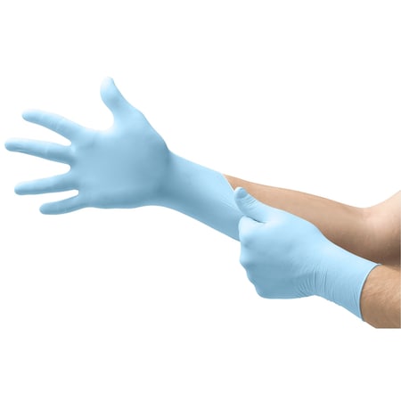 XCEED XC-310, Disposable Gloves, 2.8 mil Palm, Nitrile, Powder-Free, XS, 250 PK, Blue