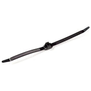 Dual Clamp Tie, Blk, 12-3/4", 150lb., PK10