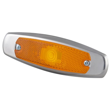 Lamp Marker,Low Profile w/Bezel,Yellow