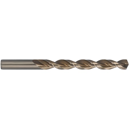 Q-Cobalt 135 Degree Wide Land Parabolic Jobber Drill Cleveland 2075 Straw HSS-CO 8%-M42 RHS/RHC Let-P