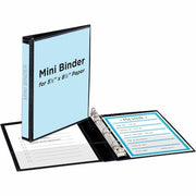 Mini Durable View 3 Ring Binder,0.5 in R