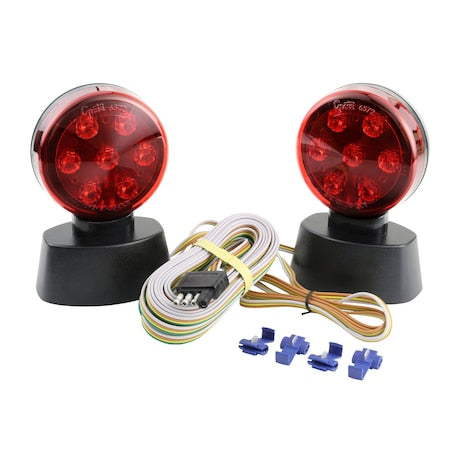 Towing Kit,Magnetic Base,LED,12 Volt