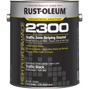 Traffic Zone Striping Paint, 1 gal., Traffic Black, Water -Based