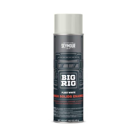 Seymour Big Rig High Solids Enamel, Fleet White (16oz)