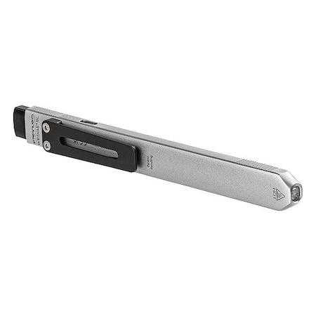 Pen Light,1/2 in L,5 5/8 in H,Silver