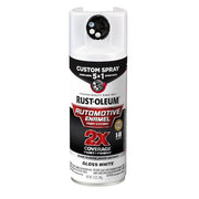 Automotive Enamel Spray,Solvent,White