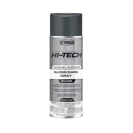 Seymour Hi-Tech Enamel, Gloss Dark Gray (12oz)