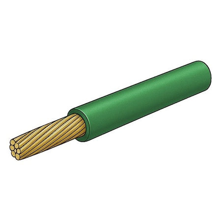 Automotive Wire, 12 AWG, Green, 500 ft