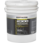 Traffic Zone Striping Paint, 5 gal., Yellow, Water -Based