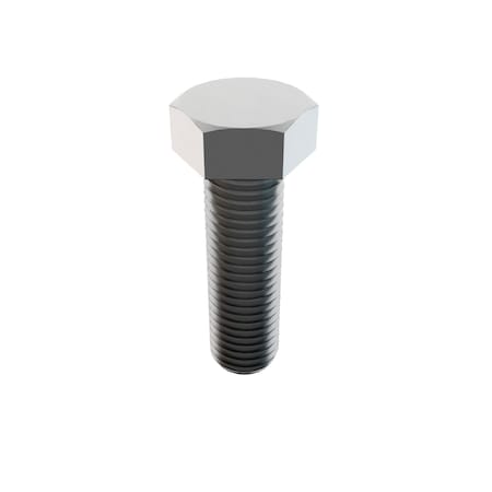 18-8, 3/4"-10 Hex Head Cap Screw, Plain Stainless Steel, 2-1/2 in L