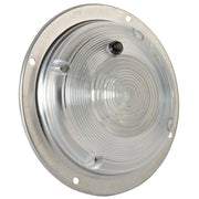 Dome Lamp,Round,Clear,Bulb Replaceable