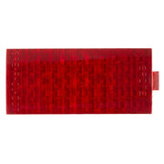 Reflector, Red, Rectangular, 3-13/16" dia.