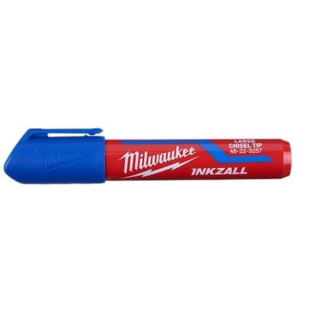 Ink Industrial Marker, Blue, Chisel