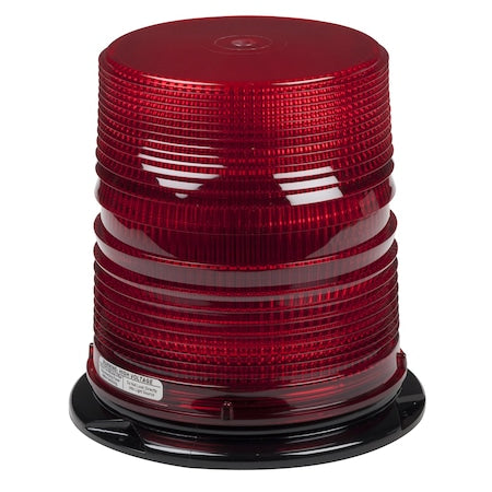 Flashing Beacon,Red,12 to 24V DC