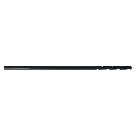 1/2 HSS 135 Degree Aircraft Extension Drill 12IN OAL Cle-Line 1805 Steam Oxide RHS/RHC