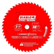 CircularSawBlade,Cermet,Dia:7.25
