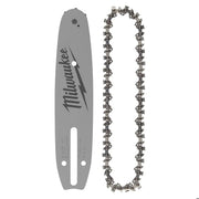 Chainsaw Bar and Chain,11/64 in File Sz