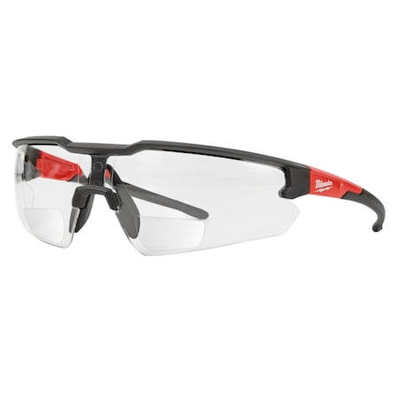 Safety Glasses - +1.50 Magnified Clear Anti-Scratch Lenses