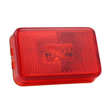 Clearance/Marker,3-1/8 In,LED,Red