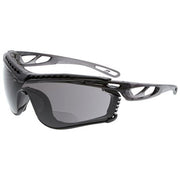 Checklite(R) CL5 Bifocal Safety Glasses, Gray Wraparound Frame, 1.5 Diopter, Gray Lens, Universal