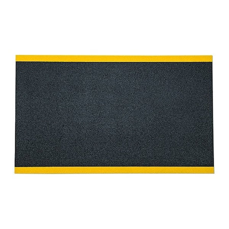 Traction Mat Black, 3 ft W x 5 ft L, 3/16 in Thick