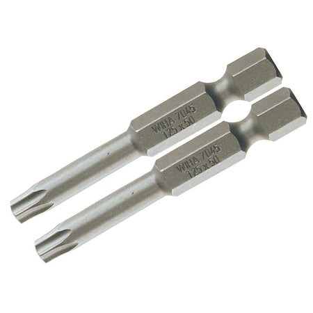 Hex Bit,Power,Torx,T8 X 50 MM,2PK