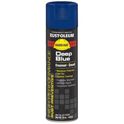 Rust Preventative Spray Paint, Deep Blue, Gloss, Solvent, 15 oz.