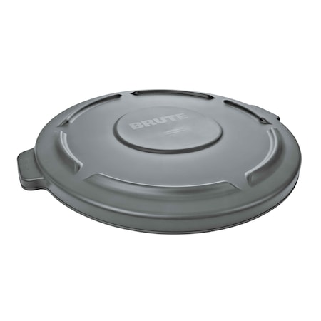 BRUTE 32 GALLON LID GRAY