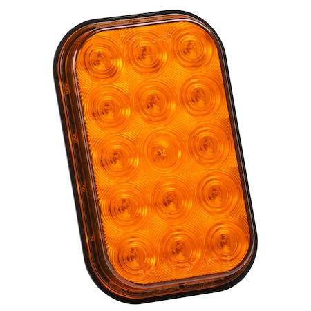 Stop/Tail/Turn Lamp,15-Diode,Yellow