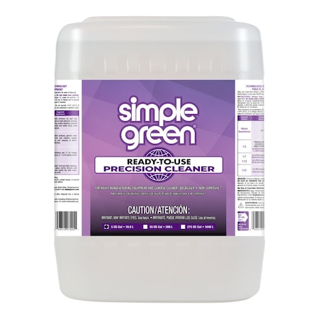 Precision Cleaner, Pail, 5 gal, Unscented