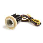 Socket for 1034,1154,1157 Bulb,W Ground