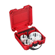 Hole Saw Kit,13pcs,Sizes:0.875"-4.5"