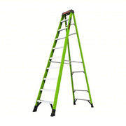 A-Frame Stepladder, Fiberglass, 10 ft, 14 ft