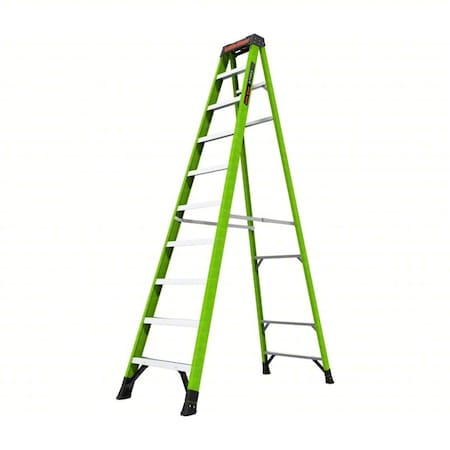 A-Frame Stepladder, Fiberglass, 10 ft, 14 ft