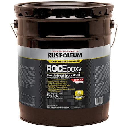 Epoxy Paint Base, Navy Gray, Gloss, 5 gal, 125 to 225 sq ft/gal, 9100 Series
