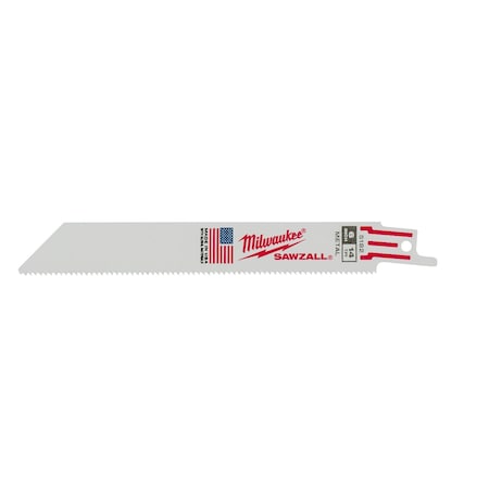 6" 14 TPI SAWZALL Blades (5 Pk)
