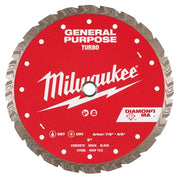 9" Diamond Max Turbo, General Purpose Diamond Blade