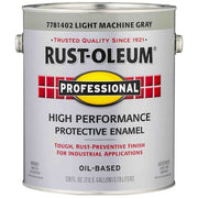 Professional DTM Alkyd Protective Enamel, Light Machine Gray, Gloss, 1 Gallon