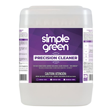 Precision Cleaner, Pail, 5 gal, Unscented