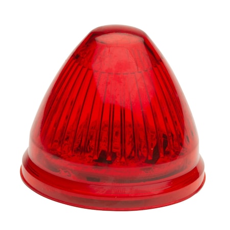 Marker Lamp,LED,Beehive,2 In,9 Diode,Red