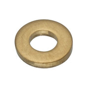 Flat Washer, For Screw Size #2 ,Brass Plain Finish