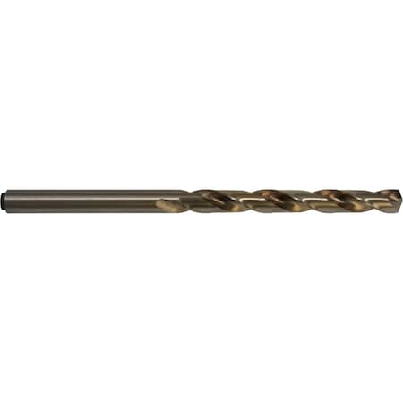 118 Degree Cobalt Heavy-Duty Taper Length Drill Cleveland 2513 Straw HSS-CO 8% (M42) RHS/RHC 7/32