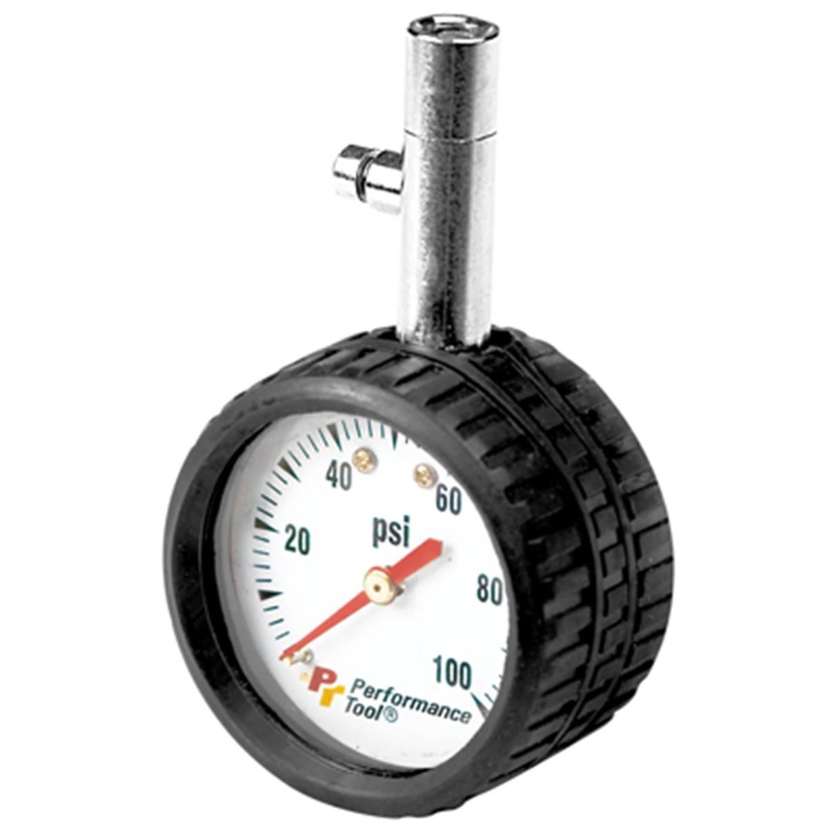 2" Round Dial Tire Pressure Gauge