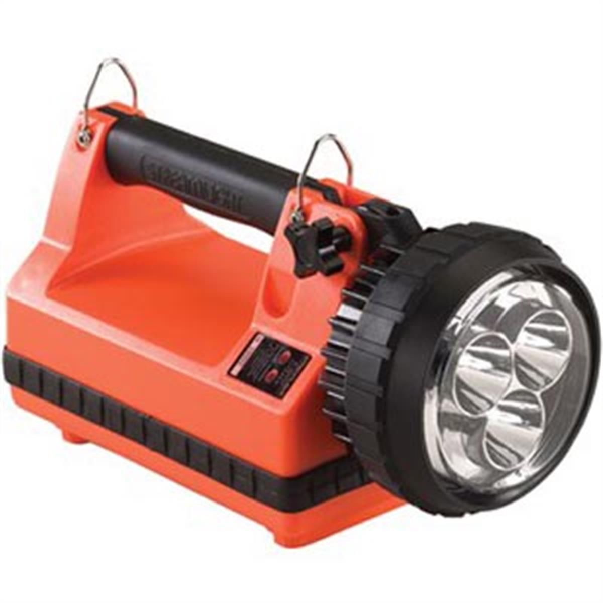 E-Spot LiteBox Power Failure System - 120V/100V AC/12V DC - Includes Shoulder Strap & Mounting Rack - Orange