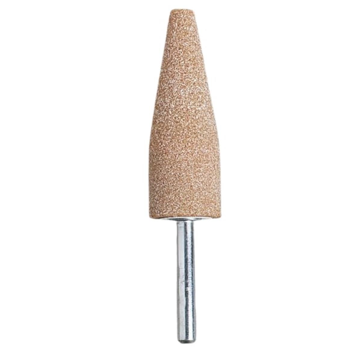 A-1B 3/4" Diameter Brown Large Cone Buffing Stone