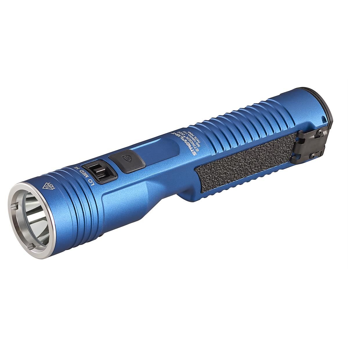 2000 Lumen Stinger 2020 Flashlight - 120V AC/12V DC - 1 Holder - Blue
