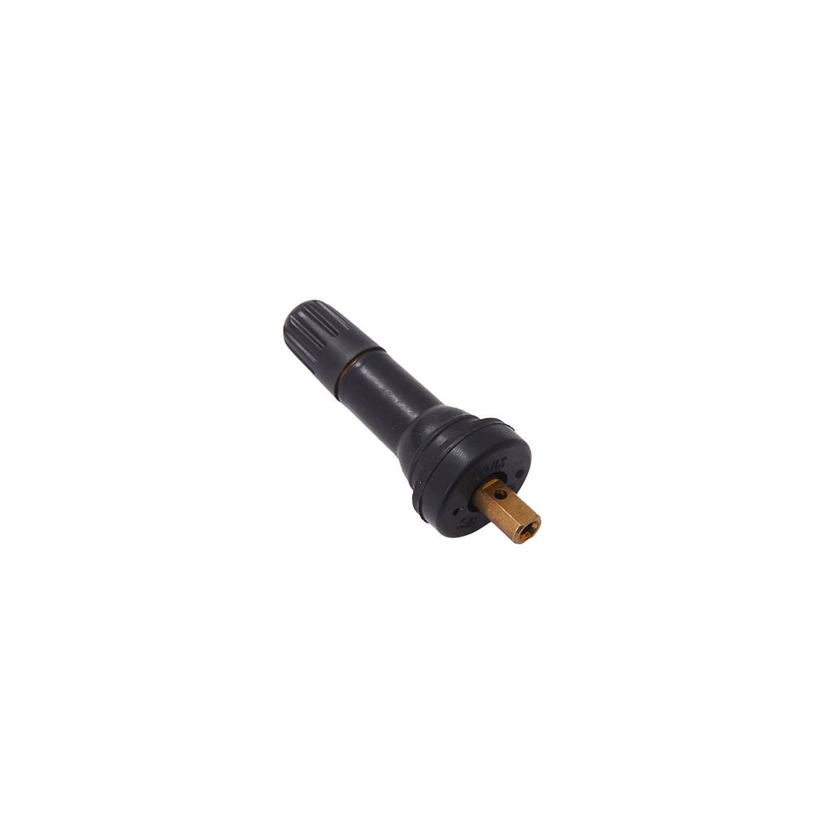 TPMS Rubber Snap-In Valve Stem for GM, Ford Chrysler and Dodge (Pack of 25), Parallel key.